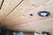 Holzdecke mit LED Spots